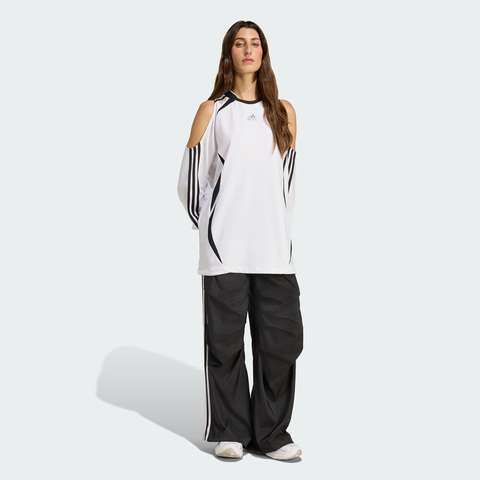 adidas Originals阿迪三叶草2025女子FASHION JERSEY针织无领长TKE9797