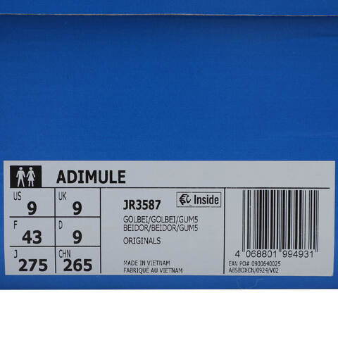 adidas Originals阿迪三叶草2025中性ADIMULEORI-CLASSICJR3587