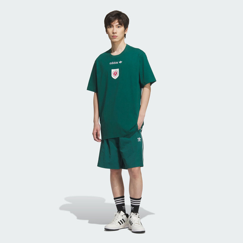 adidas Originals阿迪三叶草2025男子GRAPHIC TEE针织无领短TKD1836