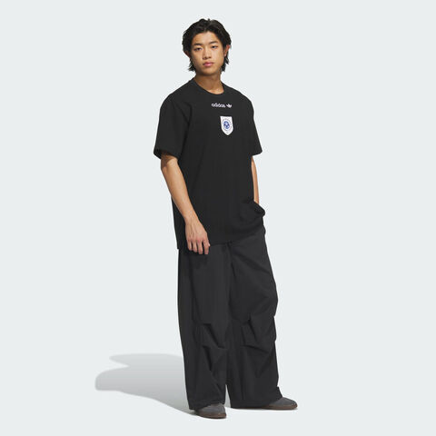 adidas Originals阿迪三叶草2025男子GRAPHIC TEE针织无领短TKD1835