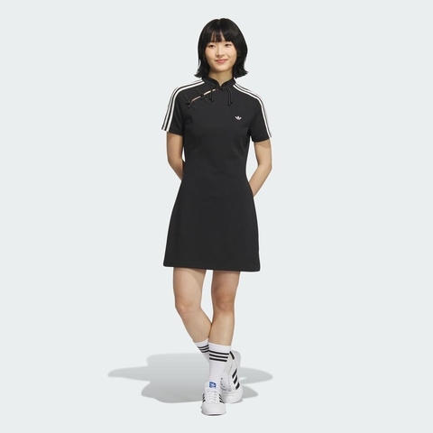 adidas Originals阿迪三叶草2025女子NEW CN DRESS短袖连衣裙KB6409