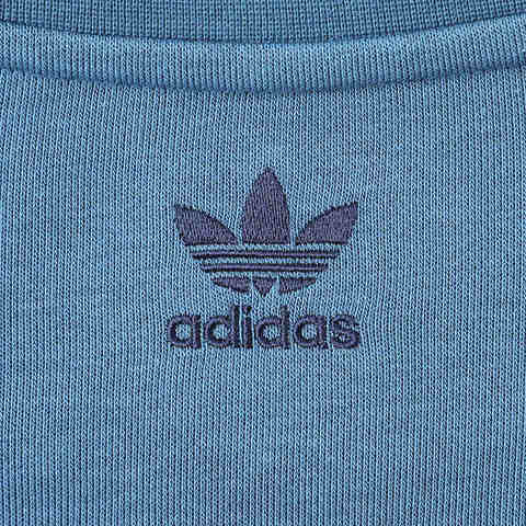 adidas Originals阿迪三叶草2025男大童JK BB CREW 8针织无帽卫衣KG6621