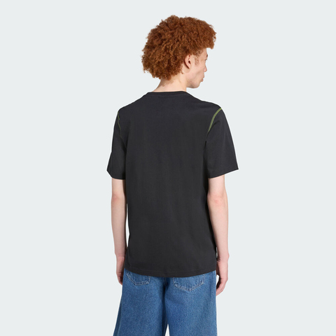 adidas Originals阿迪三叶草2025男子GRFX TEE针织无领短TJY2761