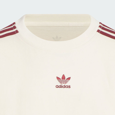 adidas Originals阿迪三叶草2025男大童JK BB LS TEE针织无领长TKG6624