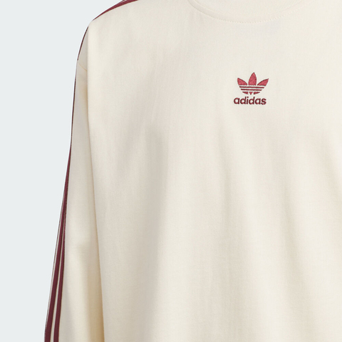 adidas Originals阿迪三叶草2025男大童JK BB LS TEE针织无领长TKG6624