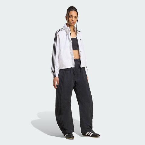 adidas Originals阿迪三叶草2025女子3S WINDBREAKER梭织连帽外套JX1450