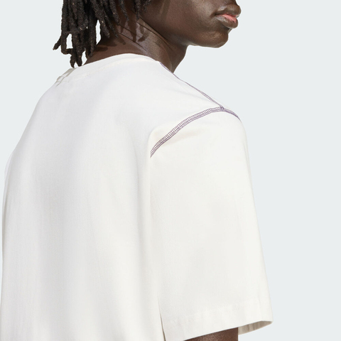 adidas Originals阿迪三叶草2025男子GRFX TEE针织无领短TJY2760