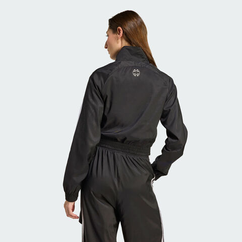 adidas Originals阿迪三叶草2025女子SLIM TRACKTOP梭织无帽外套KE9786