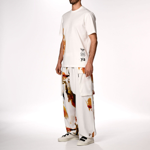 adidas Originals阿迪三叶草2025男子GFX SS TEE针织无领短TJX4744