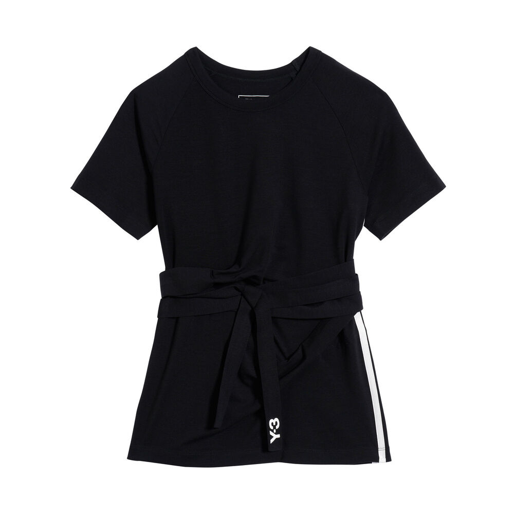 adidas Originals阿迪三叶草2025女子W TNC SS TEE针织无领短TJD6002