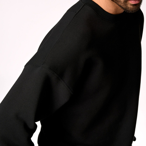 adidas Originals阿迪三叶草2025男子GFX CREW针织无帽卫衣JX4749