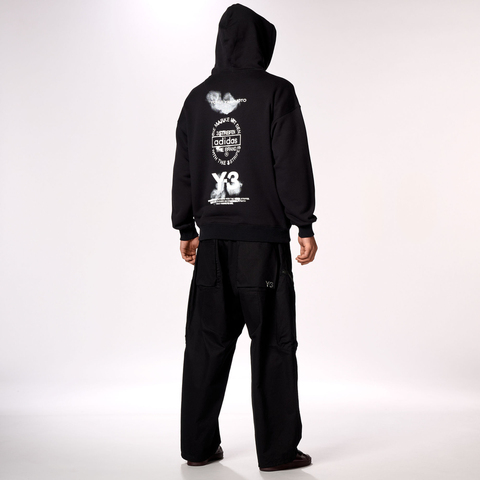 adidas Originals阿迪三叶草2025男子GFX HOODIE针织连帽卫衣JX4748