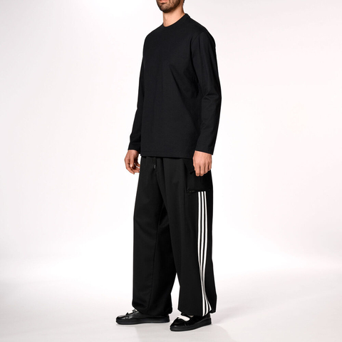 adidas Originals阿迪三叶草2025男子GFX LS TEE针织无领长TJX4747