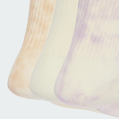 adidas Originals阿迪三叶草2025中性TIE DYE CR S 3P中袜优惠装JY0238