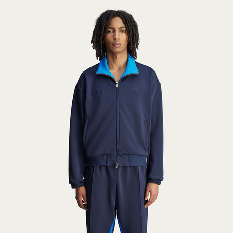 adidas Originals阿迪三叶草2025男子WB PIQUE TT梭织无帽外套JM8213