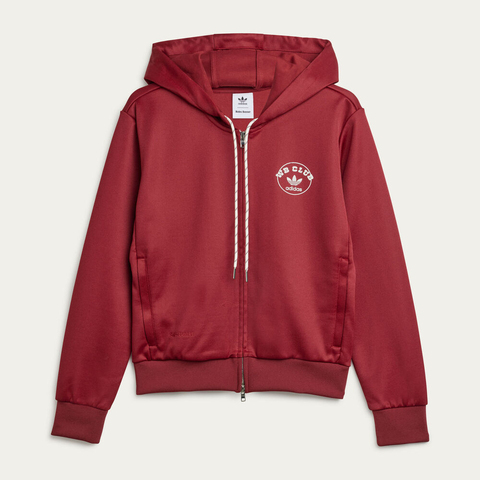 adidas Originals阿迪三叶草2025男子WB TRACK HOODIE针织连帽外套JM8298