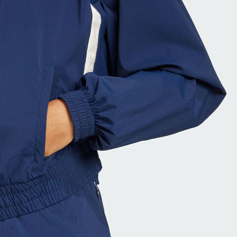 adidas Originals阿迪三叶草2025女子MASCOTTE WVN TT梭织无帽外套JY2809