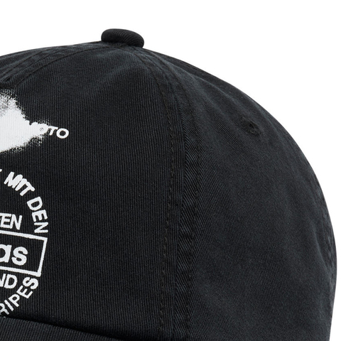 adidas Originals阿迪三叶草2025中性Y-3 GRAPHIC CAP弯沿帽KC3339