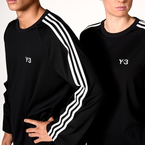 adidas Originals阿迪三叶草2025男子U WIRE LS TEE针织无领长TJW7351