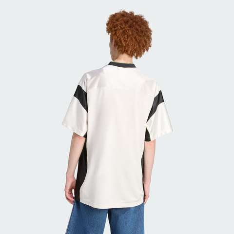 adidas Originals阿迪三叶草2025男子FTBL JRSY针织无领短TJY2762