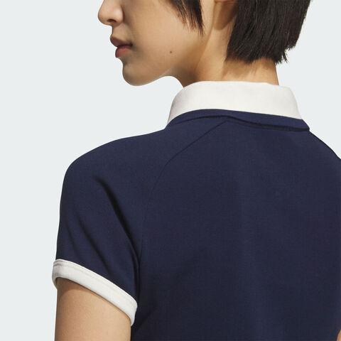 adidas Originals阿迪三叶草2025女子SHORT POLO针织有领短TKF9610