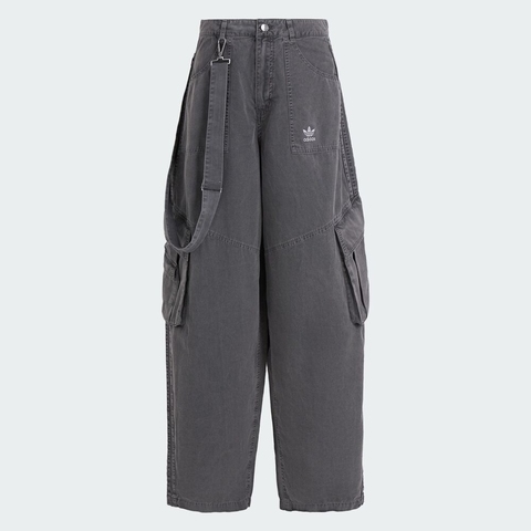 adidas Originals阿迪三叶草2025女子MULTI PKT PNT W梭织长裤KH1180