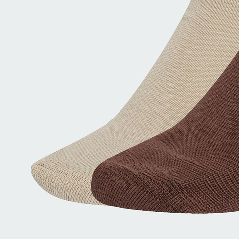 adidas Originals阿迪三叶草2025中性2-TONED CR S 2P中袜优惠装JV6043