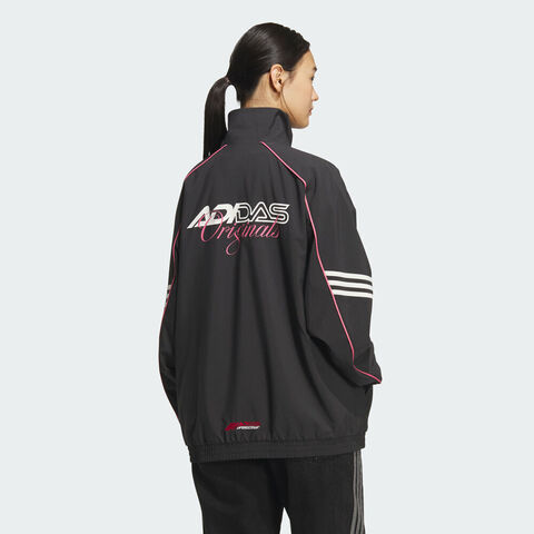 adidas Originals阿迪三叶草2025女子MOTO JKT W梭织无帽外套KG6676