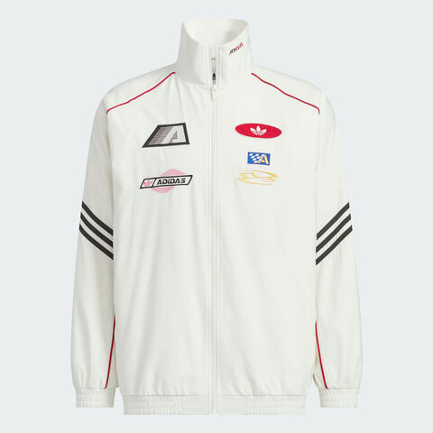 adidas Originals阿迪三叶草2025女子MOTO JKT W梭织无帽外套KG6677