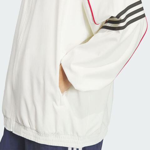 adidas Originals阿迪三叶草2025女子MOTO JKT W梭织无帽外套KG6677