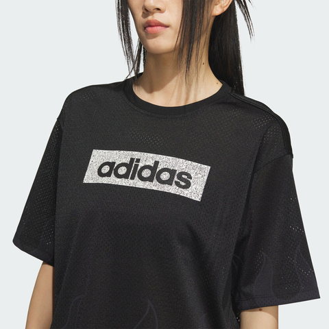 adidas Originals阿迪三叶草2025女子HOCKEY TEE针织无领短TKF0146