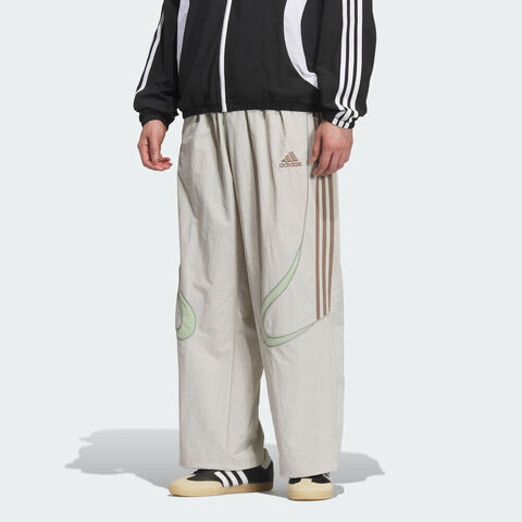 adidas Originals阿迪三叶草2025男子TEAMGEIST PANTS梭织长裤KF4943