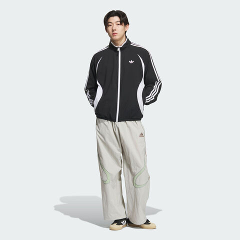 adidas Originals阿迪三叶草2025男子TEAMGEIST PANTS梭织长裤KF4943