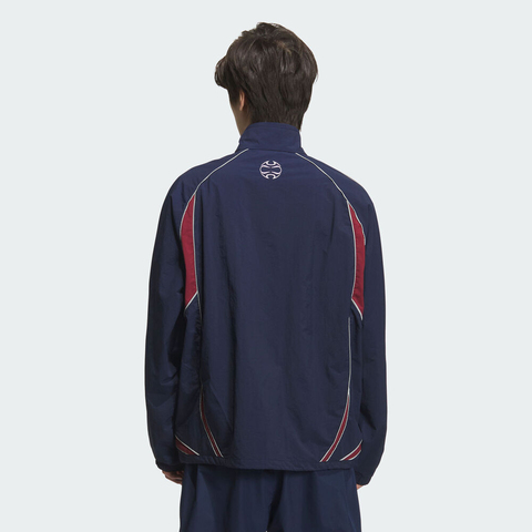 adidas Originals阿迪三叶草2025男子TEAMGEIST TT梭织无帽外套KE5847