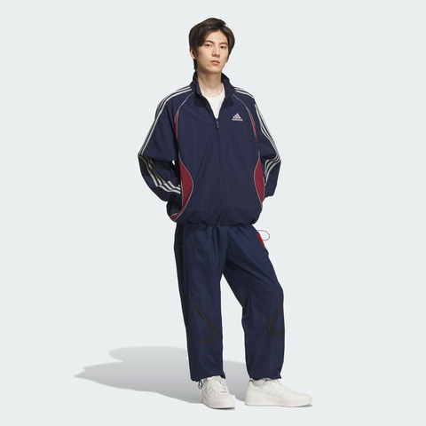 adidas Originals阿迪三叶草2025男子TEAMGEIST TT梭织无帽外套KE5847