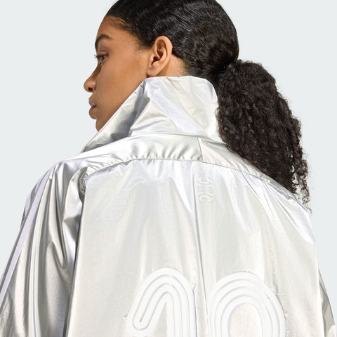 adidas Originals阿迪三叶草2025女子OVZD TRACK TOP梭织无帽外套KE9784