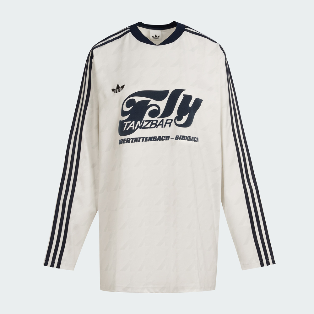adidas Originals阿迪三叶草2025女子FOOTIE JERSEY针织无领长TKF9612