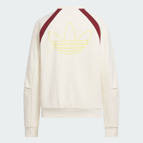 adidas Originals阿迪三叶草2025男大童JK BB CREW 9针织无帽卫衣KG6618