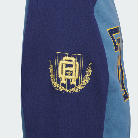 adidas Originals阿迪三叶草2025男大童JK BB BOMBER JK针织无帽外套KG6619