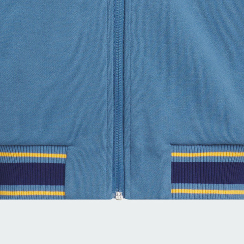 adidas Originals阿迪三叶草2025男大童JK BB BOMBER JK针织无帽外套KG6619