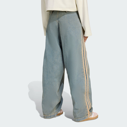 adidas Originals阿迪三叶草2025女子P ESS DENIM PNT牛仔长裤JY2868