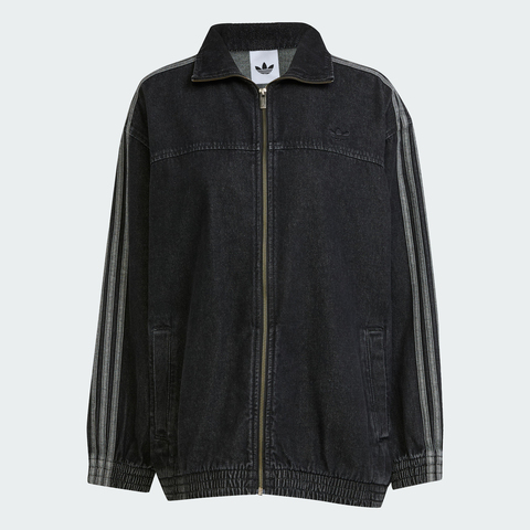 adidas Originals阿迪三叶草2025女子DENIM OS TT牛仔外套JY2897