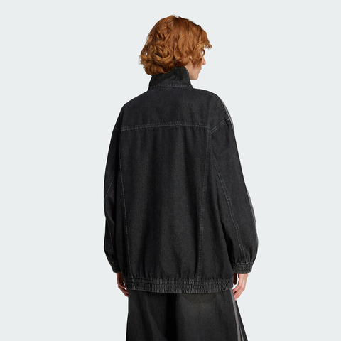 adidas Originals阿迪三叶草2025女子DENIM OS TT牛仔外套JY2897