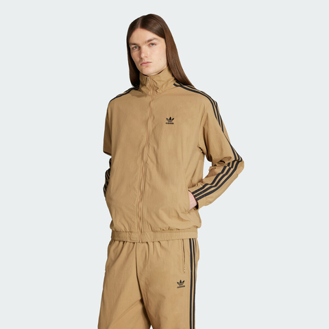 adidas Originals阿迪三叶草2025男子FIREBIRD TT梭织无帽外套JY1333