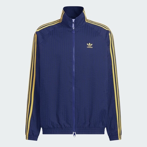 adidas Originals阿迪三叶草2025男子OS TRACK TOP针织无帽外套KC2606