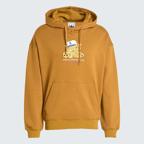 adidas Originals阿迪三叶草2025男子GRAPHIC LO HD针织连帽卫衣JW0167