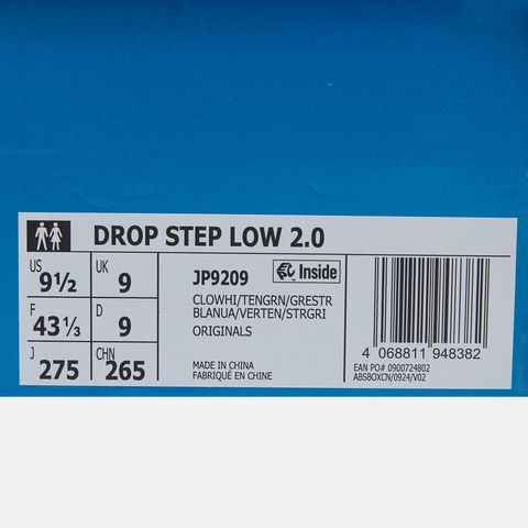 adidas Originals阿迪三叶草2025中性DROP STEP LOW 2.0ORI-BBALLJP9209