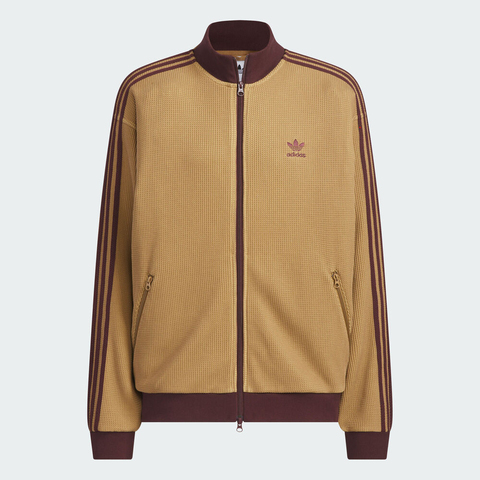 adidas Originals阿迪三叶草2025男子KNIT TRACK TOP针织无帽外套KC2620