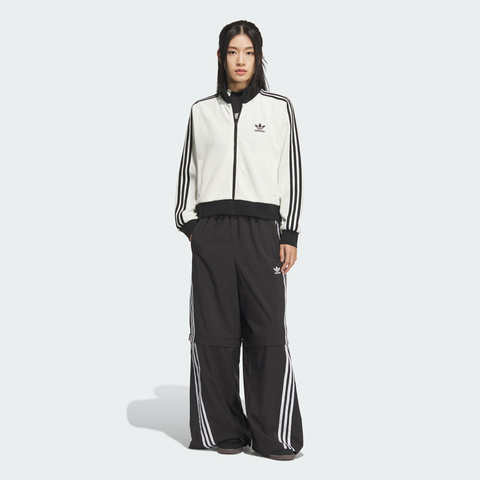 adidas Originals阿迪三叶草2025女子KNIT TT针织无帽外套KC2649