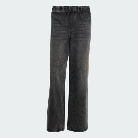 adidas Originals阿迪三叶草2025男子ADILENIUM DENIM牛仔长裤KF8543